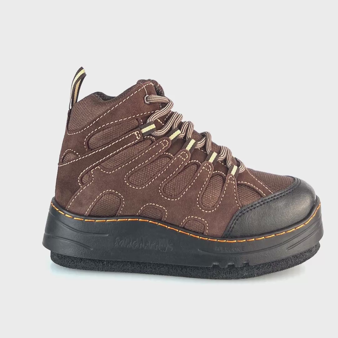 Load and play video in Gallery viewer, Estimator Roofing Boot, a lightweight alternative to the Peak Performer Roofing Boots.