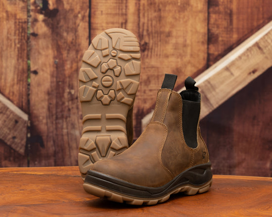 The Work'n Bronc™ Composite Toe (Brown)