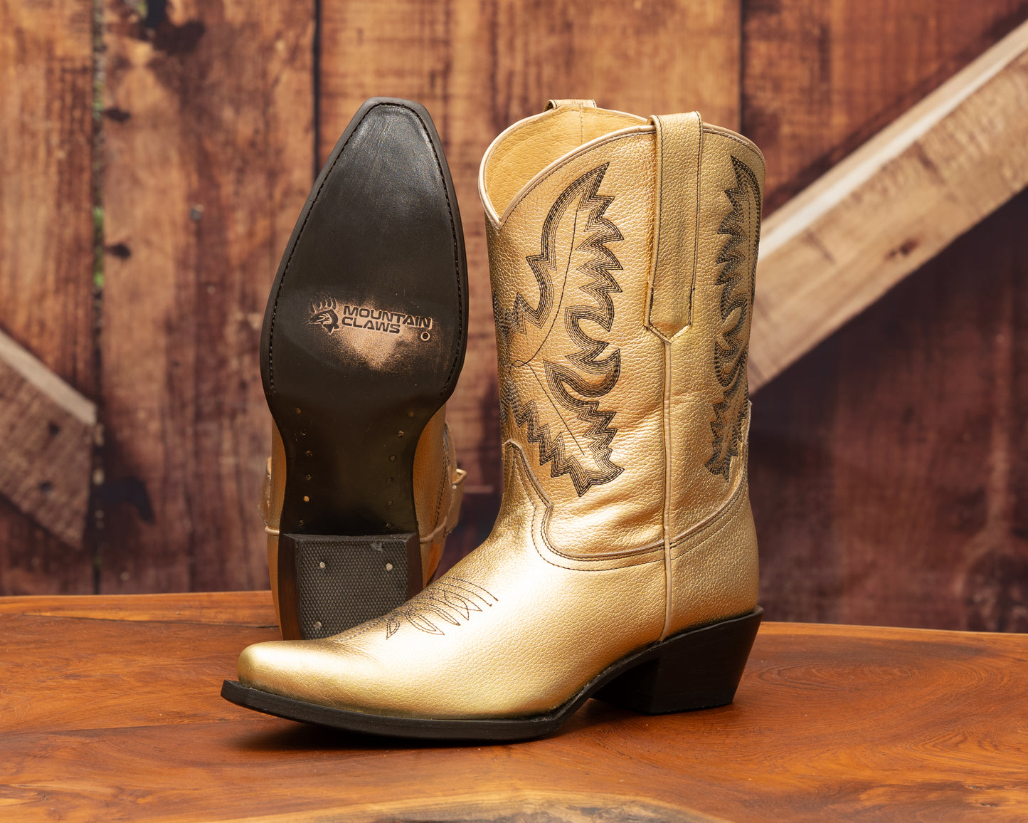 Snazzy Filly™ Women's Boot In Gold (Limited Edition)