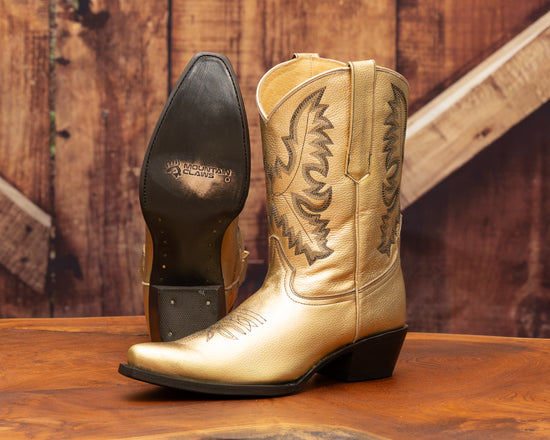 Snazzy Filly™ Women's Boot In Gold (Limited Edition)