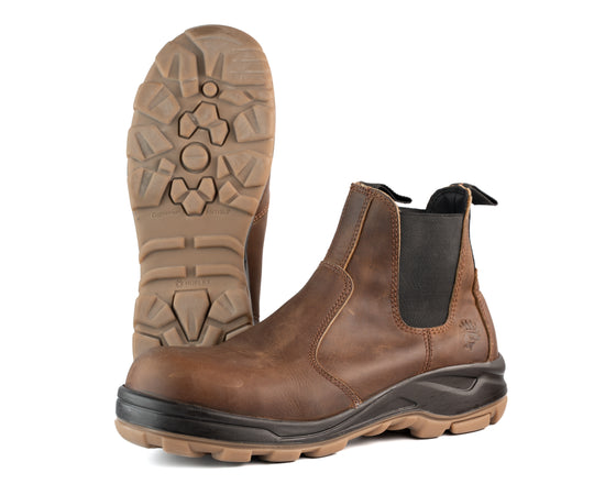 The Work'n Bronc™ Composite Toe (Brown)