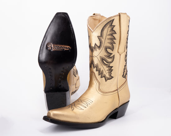 Snazzy Filly™ Women's Boot In Gold (Limited Edition)