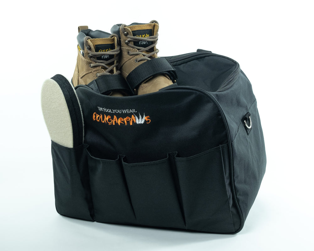 
            
                Load image into Gallery viewer, Tote Bag, perfect for hauling all your gear to your job site. Accessories and boot not included. - Cougar Paws
            
        