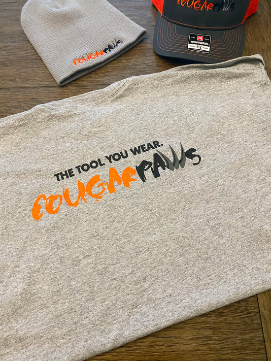 Cougar Paws T-Shirt   Featuring our company logo across the chest.